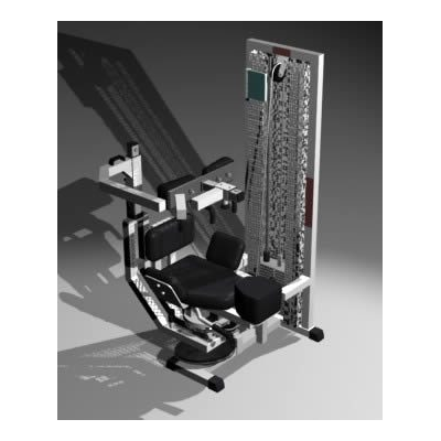 Equipo de gimnasio  - maquina con poleas