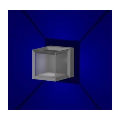 cube wall light