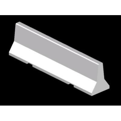 Barrera para la separacion de las carreteras