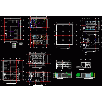 bank with office