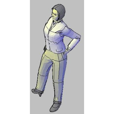 Mujer 3d