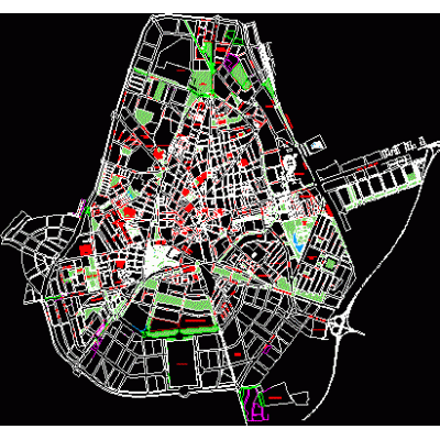 Mapa ciudad real