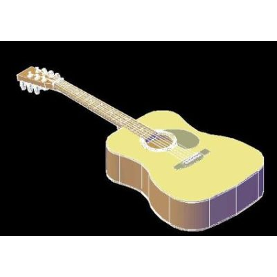 Guitarra 3d