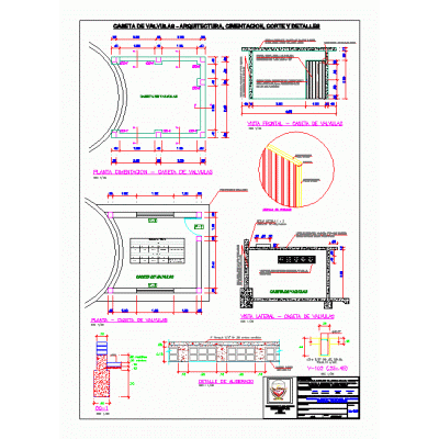 Reservorio cicular de 100 m3