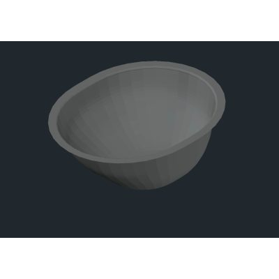 Lavabo Solido 3D