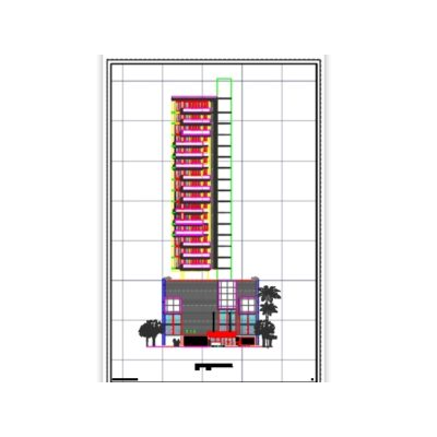 Edificio de apartamentos para la tercera edad