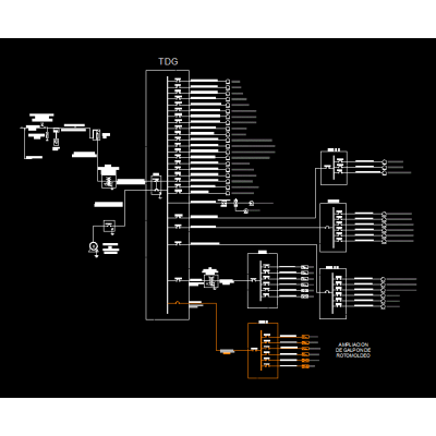 Diagrama unifilar de planta de plasticos