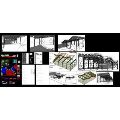 Edificio comercial - estructura metalica