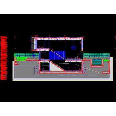 Seccion constructiva _ vivienda unifamiliar jaen