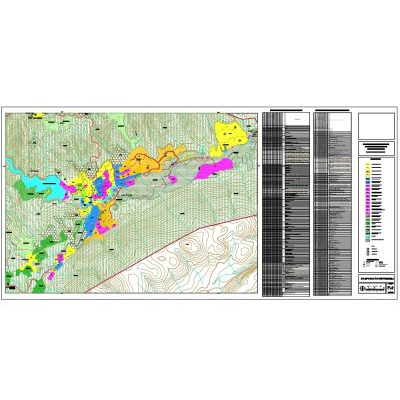 Mapa Topografico y Geologico de Desarrollo Urbano