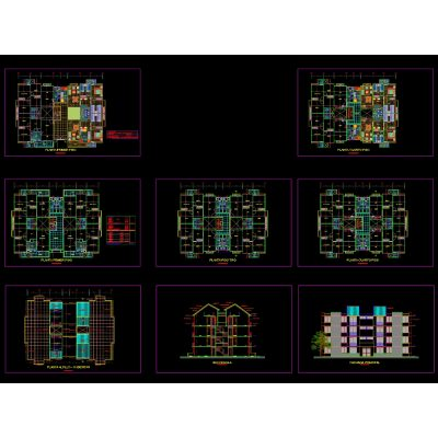 Edificio vivienda multifamiliar