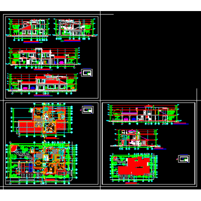 Planos arquitectonicos de residencia