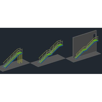 Escaleras 3d