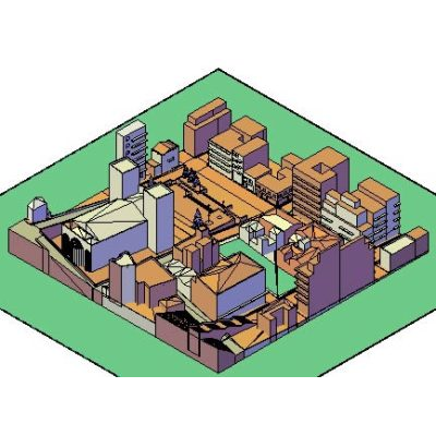Plano Urbano de Plaza Griega
