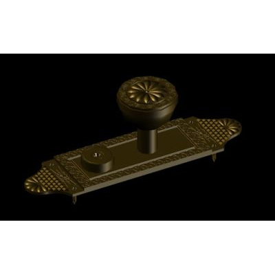 maçaneta da porta 3d