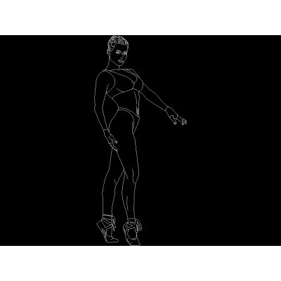 elevazione del balletto della donna