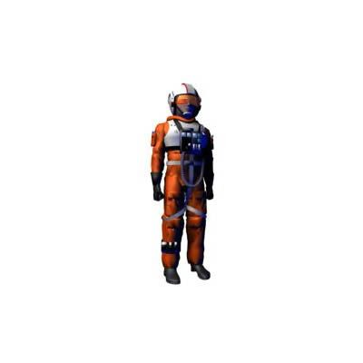 Piloto de avión 3d