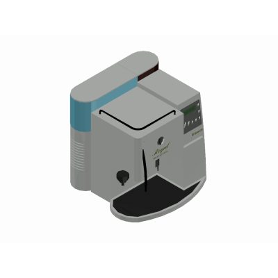 Maquina de cafe expresso 3d
