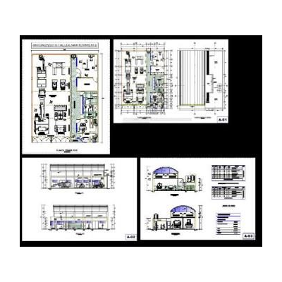 Proyecto taller de mantenimiento - autocad