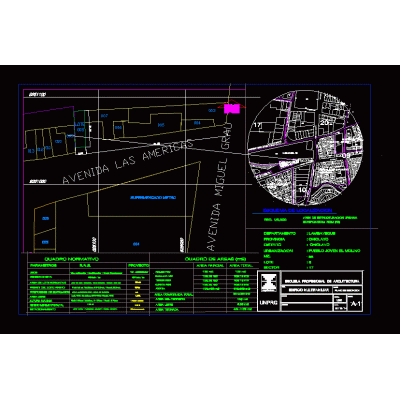 Plano de ubicacion modelo.