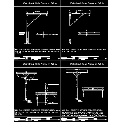 medium voltage structure