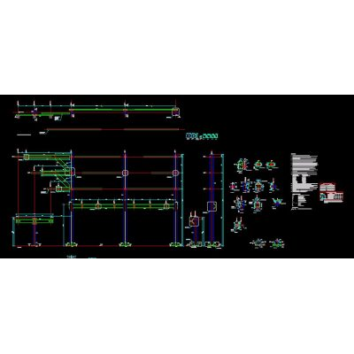 Bus terciario de 34.5 kv con ass y cables de potencia