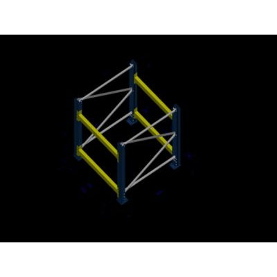 Paleta bastidor  moduol 3d