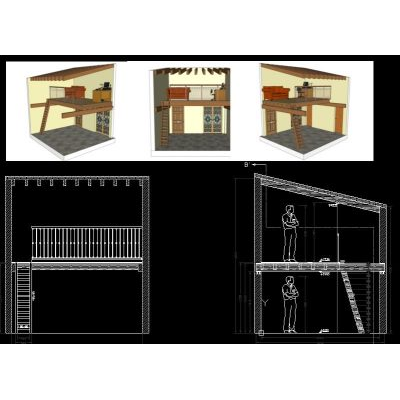 soppalco in legno
