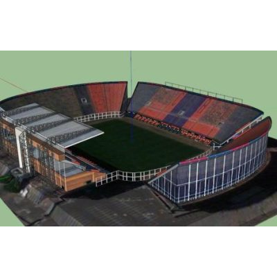 Estadio de san lorenzo 3d