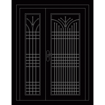 Puertas de acero 2d