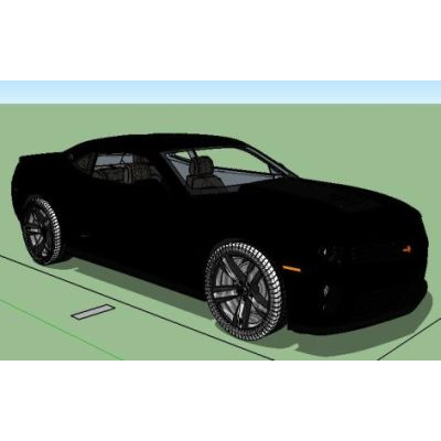 3d camaro vehicle