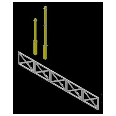 Baranda Metalica Tridimensional