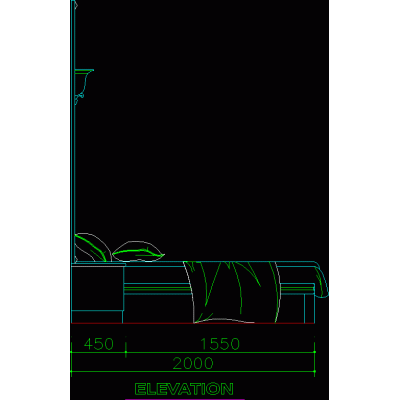 Bed side elevations
