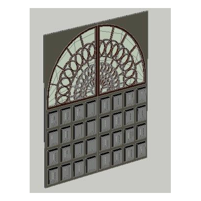 Puerta de acceso principal metalica