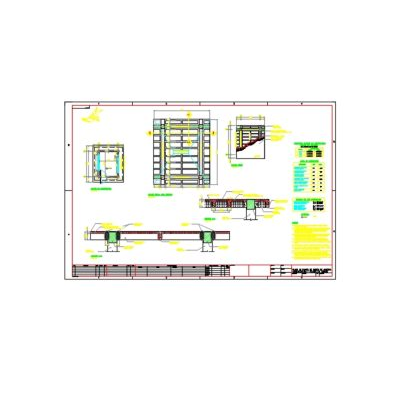 Plano de planta de caseta de control