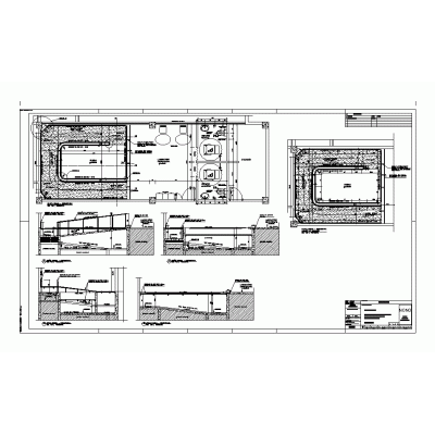 Piscina para fisioterapia e hidroterapia