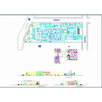 Planos de planta de hospital