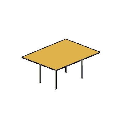 Minimalist Table by Le Corbusier