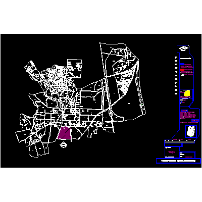 Plano de tepotzotlan mexico
