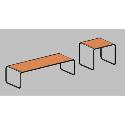 Laccio tables 3d