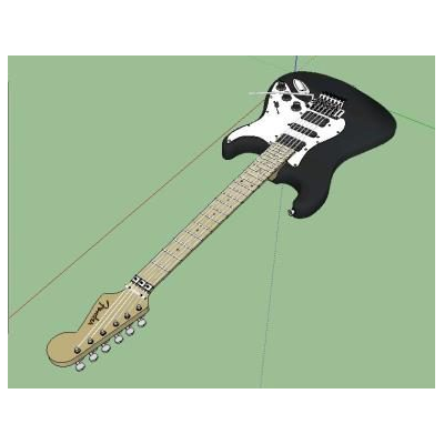 Guitarra rock simple