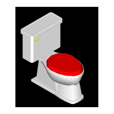 Inodoro 3D Moderno