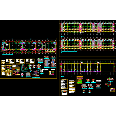 Plano de estructuras (cimentacion - aligerado)