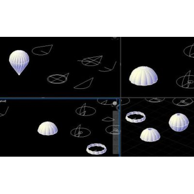Paracaidas 3d