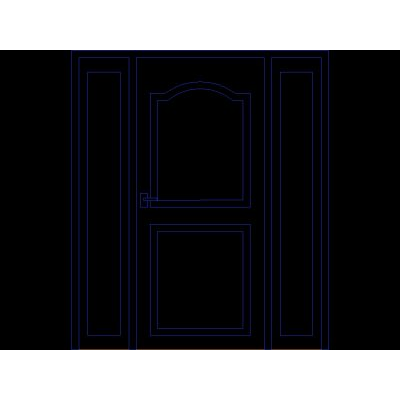 Puerta Clasica con Paneles
