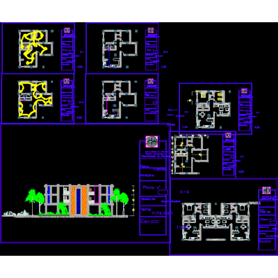 Complete Plan of Modern Housing