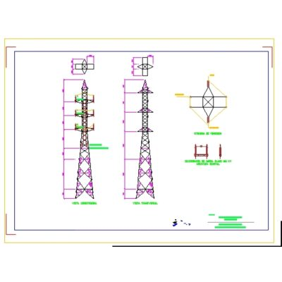 Electric transmission line of 60 kv pat