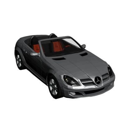 mercedes slk 3d
