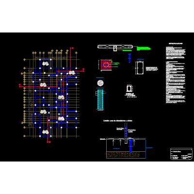 Plano de cimentacion