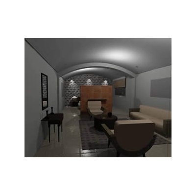 Sala de Estar Moderna